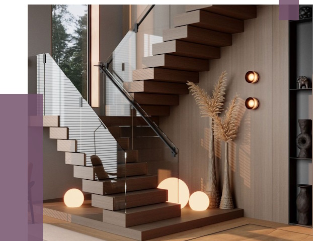 Изготовление и монтаж лестниц в Саянске от 86479 руб. | ПРОЛЁТ-Сск