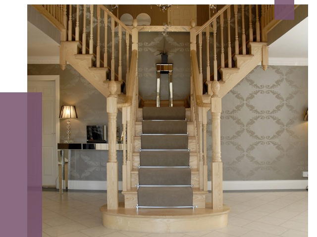 Монтаж деревянных лестниц в Саянске от 7580 руб. 