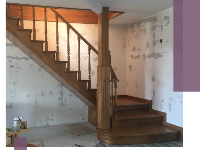 Ремонт деревянных лестниц в Саянске: быстро и качественно