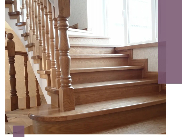 Реставрация деревянных лестниц в Саянске — качественно и быстро