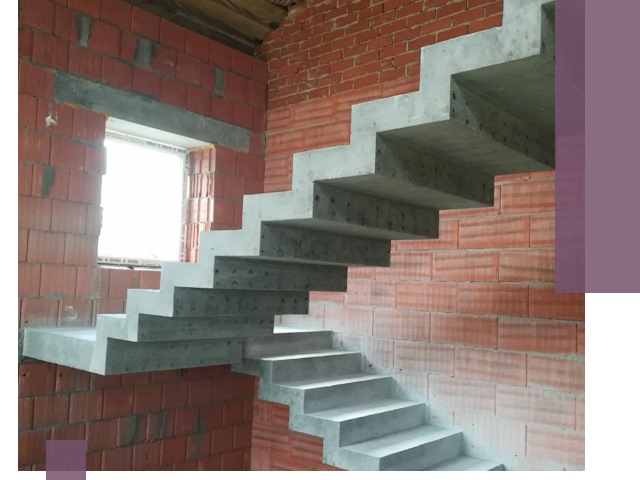 Бетонные лестницы под ключ в Саянске: монтаж, демонтаж, ремонт