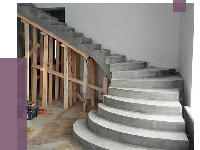 Изготовление бетонных лестниц под ключ в Саянске от 19839 руб. | ПРОЛЁТ-Сск