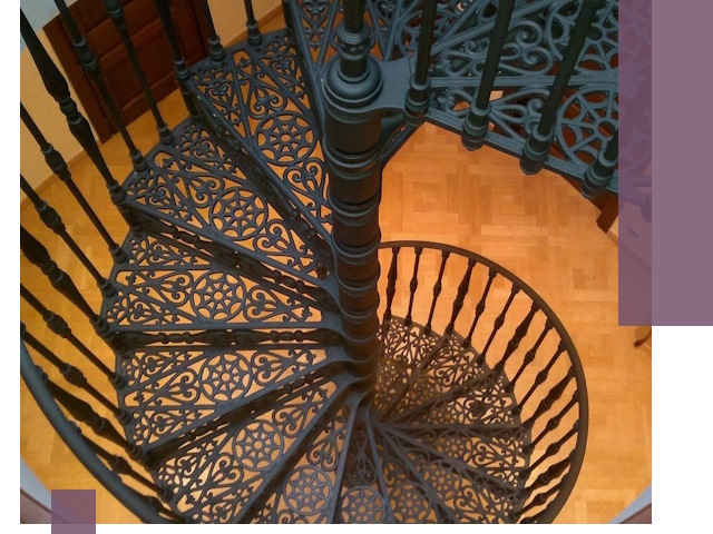 Винтовые лестницы под ключ в Саянске: производство и монтаж