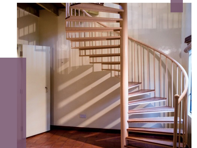 Изготовление винтовых лестниц на заказ в Саянске от 75796 руб. | ПРОЛЁТ-Сск