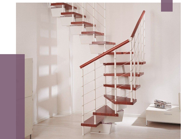 Изготовление лестниц на больцах в Саянске от 9665 руб. | ПРОЛЁТ-Сск