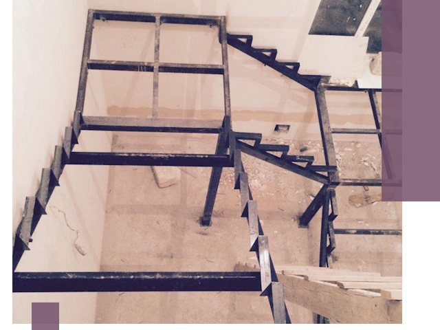 Монтаж лестниц на металлокаркасе в Саянске быстро и качественно