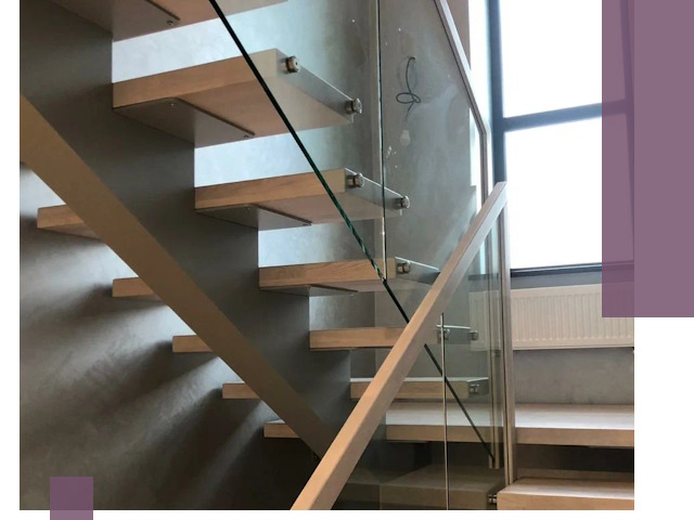 Изготовление лестниц на монокосоуре в Саянске с монтажом и гарантией