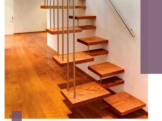 Лестницы «гусиный шаг» на заказ в Саянске для узких пространств