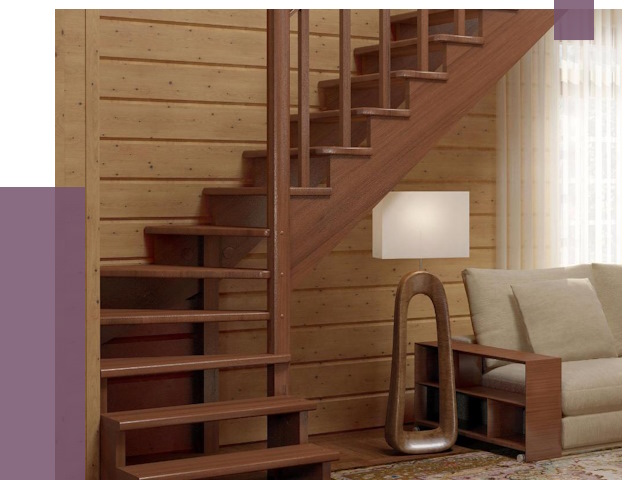 Лестницы эконом класса в Саянске от 18161 руб. бюджетные решения