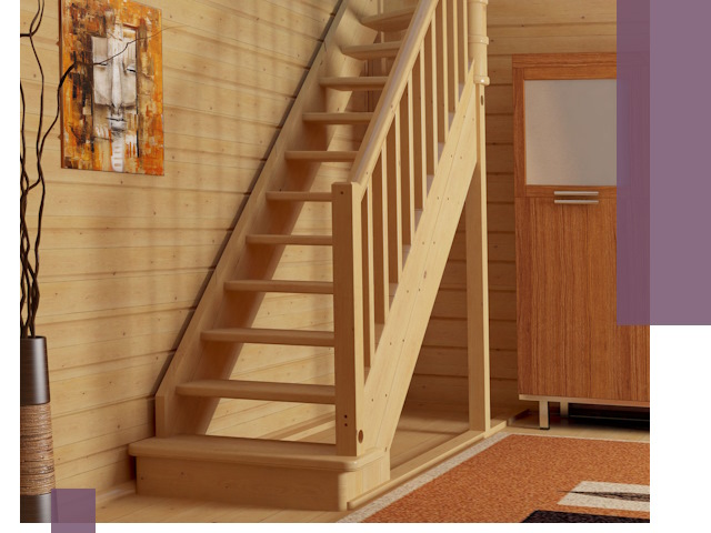 Лестницы эконом класса под ключ в Саянске — недорого и быстро