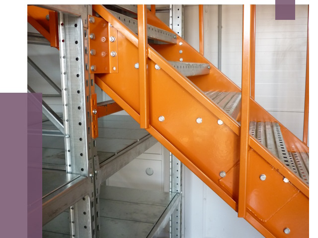 Лестницы для склада в Саянске от 76305 руб. — решения | ПРОЛЁТ-Сск