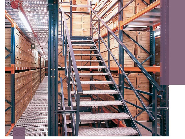 Лестницы складские прочные и безопасные под ключ в Саянске