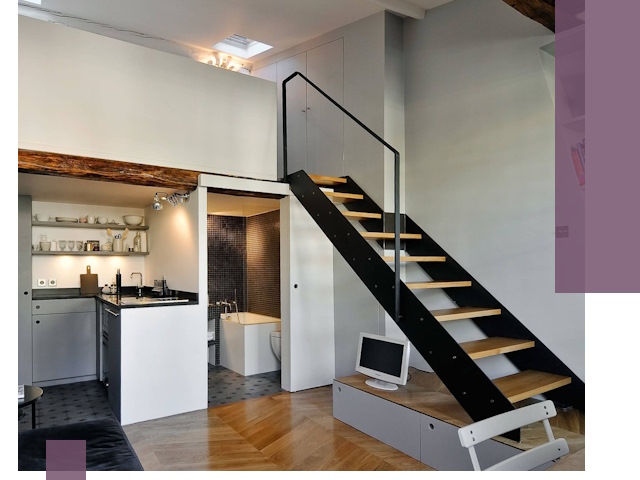 Лестницы на антресоль под ключ в Саянске — изготовление и монтаж