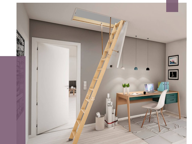 Чердачные лестницы в Саянске — от 14498 руб. | ПРОЛЁТ-Сск