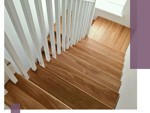 Лестницы из бука в Саянске: изготовление, монтаж и демонтаж