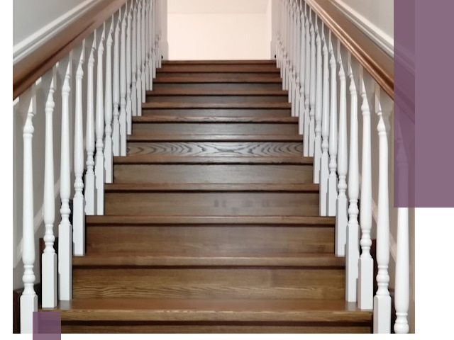 Лестницы из ясеня на заказ в Саянске — изготовление и монтаж