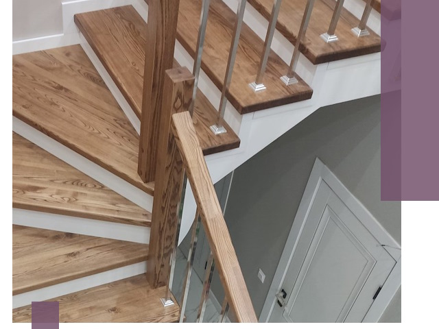 Обшивка металлических лестниц под ключ в Саянске