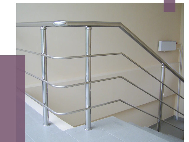 Алюминиевые перила в Саянске от 6308 руб. под ключ | ПРОЛЁТ-Сск