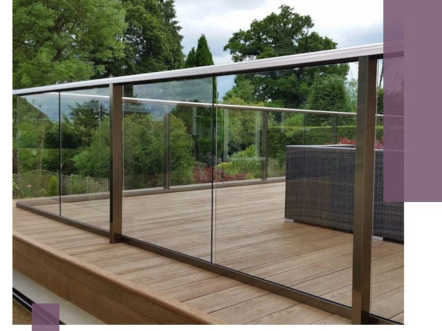 Алюминиевые перила на заказ в Саянске — монтаж и гарантия