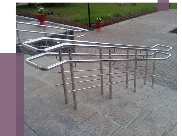 Перила для инвалидов в Саянске от 7549 руб. под ключ | ПРОЛЁТ-Сск