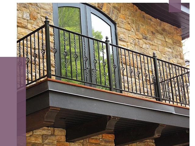 Балконные ограждения в Саянске от 7987 руб. — купить | ПРОЛЁТ-Сск