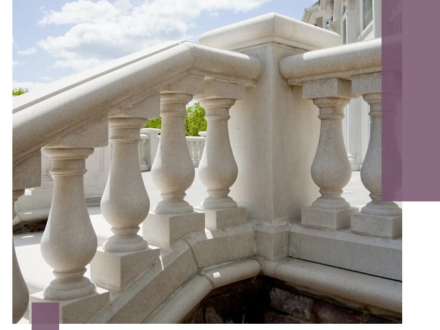 Балюстрады из металла и камня под ключ в Саянске