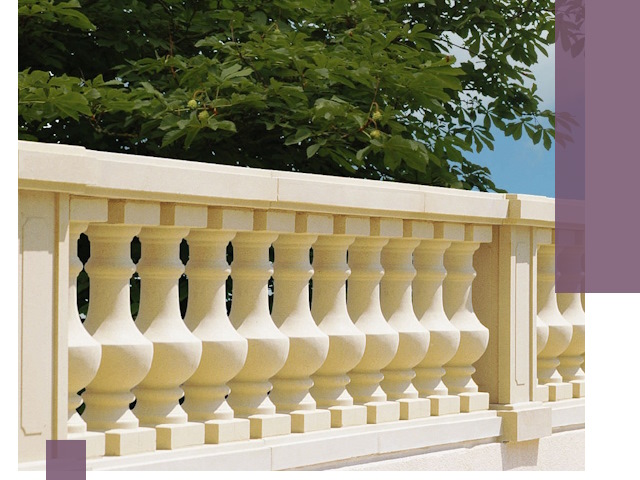 Установка балюстрады в Саянске: изготовление и монтаж под ключ