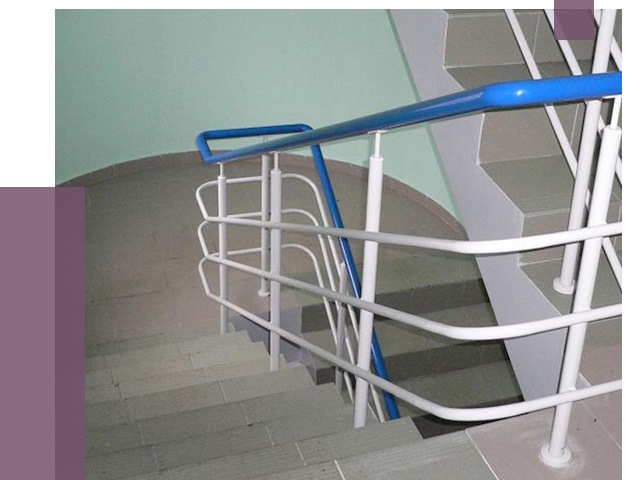 Перила в подъезде в Саянске — установка и замена от 7376 руб. | ПРОЛЁТ-Сск