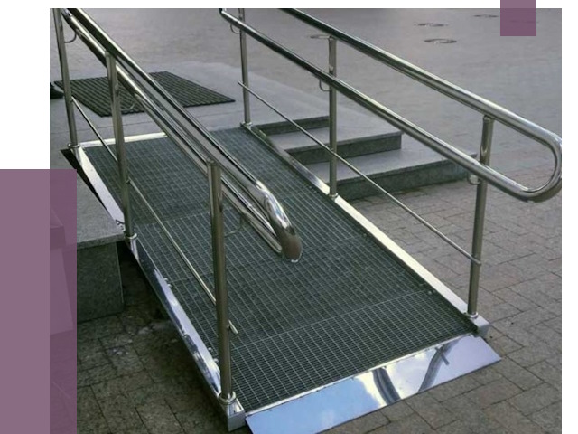 Монтаж пандусов для инвалидов в Саянске от 8567 руб. под ключ | ПРОЛЁТ-Сск