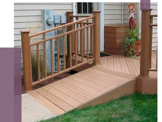 Пандус на крыльцо в Саянске под ключ от 7732 руб. 