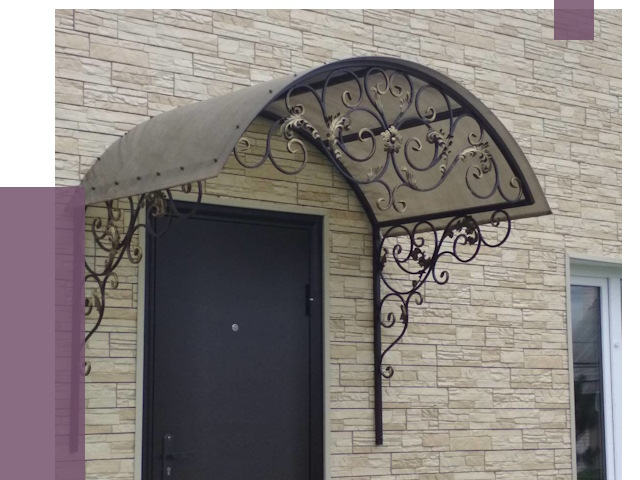 Ремонт козырьков в Саянске от 7376 руб.  | ПРОЛЁТ-Сск