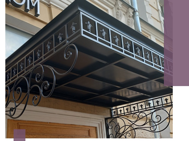 Ремонт козырьков и навесов в Саянске — быстро и качественно