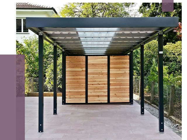 Отдельно стоящие навесы во дворе в Саянске от 79866 руб. | ПРОЛЁТ-Сск