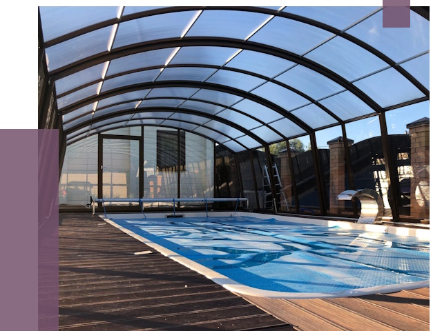 Навесы для бассейна в Саянске от 16685 руб. под ключ | ПРОЛЁТ-Сск