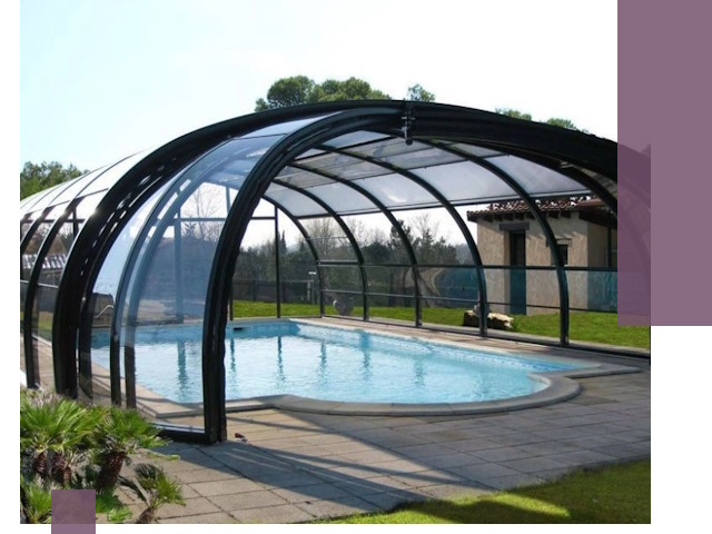 Навесы для бассейна в Саянске: изготовление и монтаж под ключ