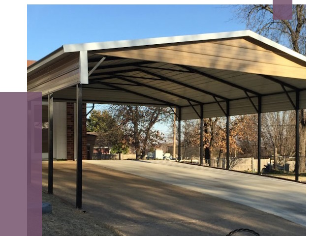 Двускатные навесы в Саянске от 7987 руб.  | ПРОЛЁТ-Сск