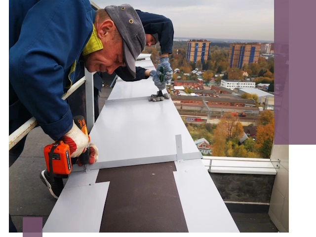 Монтаж парапетов в Саянске — установка прочных металлических ограждений