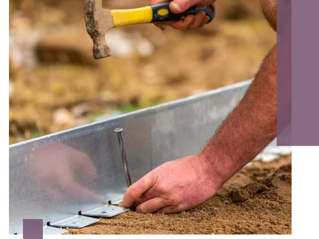 Монтаж металлических бордюров в Саянске быстро и качественно
