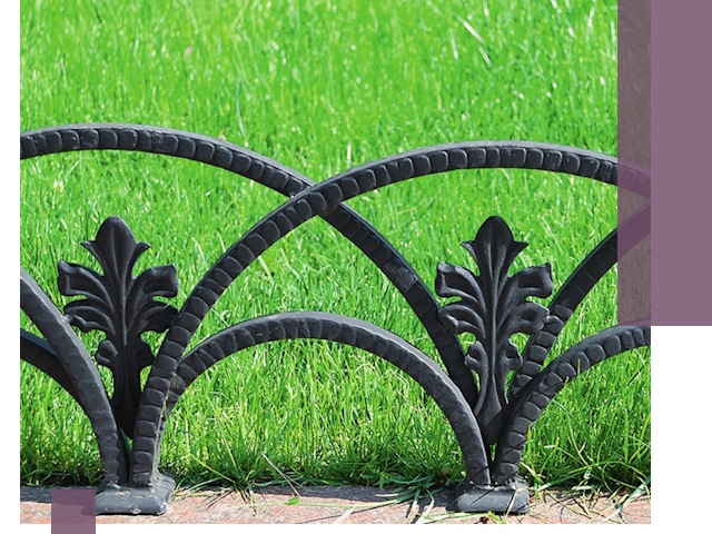 Декоративные металлические бордюры под ключ в Саянске