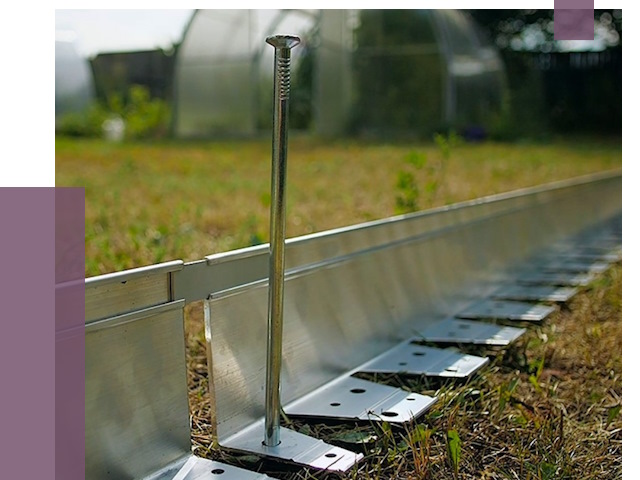 Металлические бордюры для газона в Саянске от 4273 руб. | ПРОЛЁТ-Сск