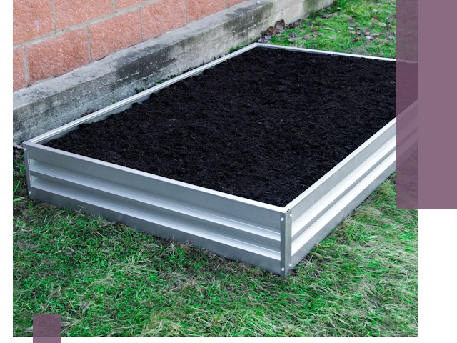 Металлические бордюры для грядок в Саянске: прочность и аккуратность