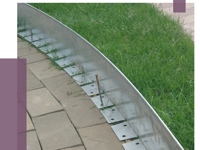 Металлические бордюры для тротуаров в Саянске от 8648 руб.