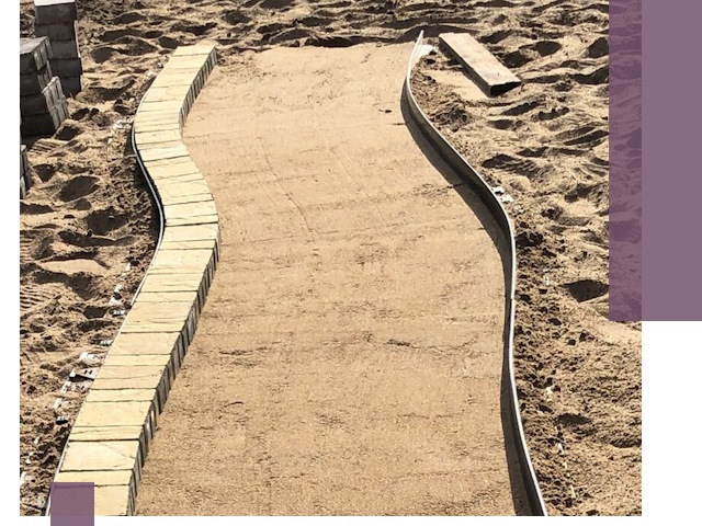 Металлические бордюры для тротуаров в Саянске — прочные и долговечные