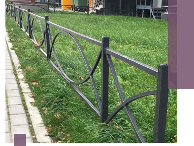 Газонные ограждения из металла в Саянске — монтаж и продажа
