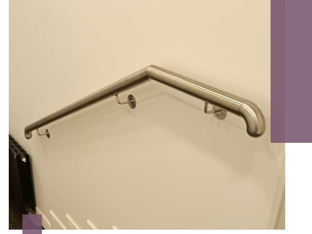 Изготовление пристенных поручней в Саянске под ключ за сроки