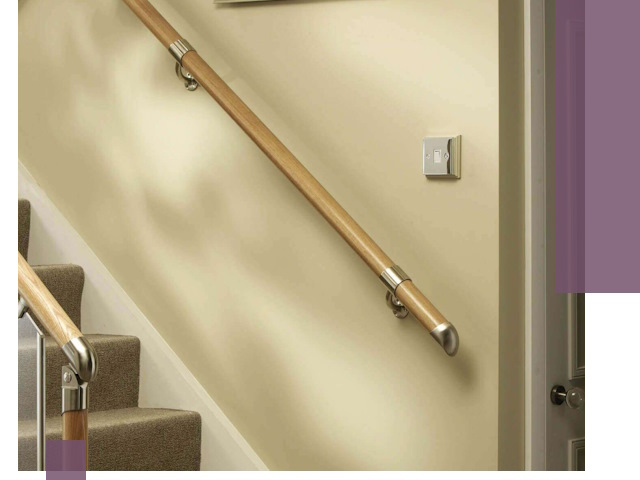 Монтаж пристенных поручней профессионально в Саянске