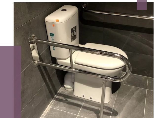 Поручни для санузлов в Саянске от 4273 руб.  | ПРОЛЁТ-Сск