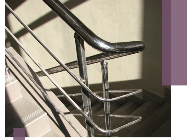 Поручни из нержавеющей стали под ключ в Саянске