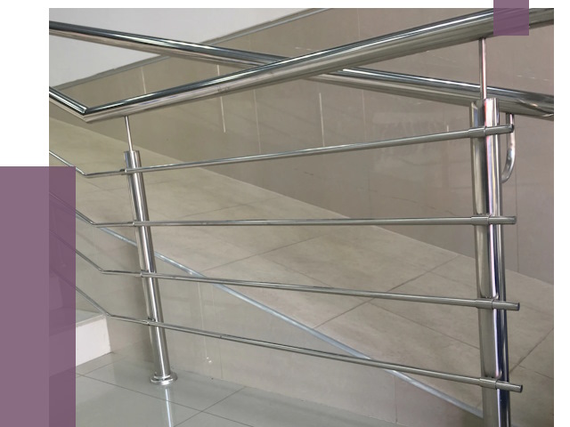 Изготовление поручней из нержавеющей стали в Саянске